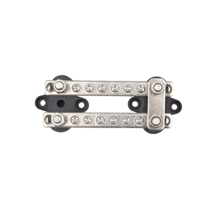 6K <strong>Busbar</strong> Two Line High Current M4 /M6 150A/250A Distribution Terminal Block with PBT Material - Product Image 4