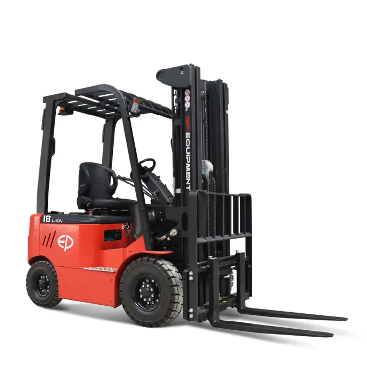 Cina Ep kustom 1,8ton elektrik portabel Forklift dengan lampiran Efl181Z 1,5ton Mini listrik truk koklift