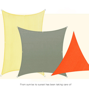 DD2155 Triangle Quadrangle HDPE Sunshade Net With Grommets Greenhouse Shade Cloth <strong>Sail</strong> for <strong>Cover</strong> Garden Swimming Pool Canopy - Product Image 5