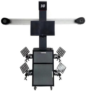 Mô hình tốt nhất nhà máy chuyên nghiệp nhà để xe thiết bị độ chính xác cao 3D 4 bánh xe liên kết máy xe lốp aligner 110V/220V 12 tháng - Product Image 1