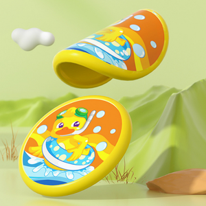 カラフルな子供用ミニフリスビー夏用折りたたみ式フライングディスクカスタムパターン - Product Image 5