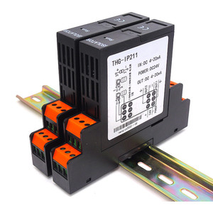 Convertidor de voltaje de CC de DQ703G-IP, 1 en 2, salida, 4-20mA, entrada de 0-10V, aislador de señal de salida - Product Image 6