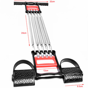 Multi-function 3 in 1 Spring Foot Pedal Body Building Chest Expandar Pull Exerciser Trainer - Product Image 5