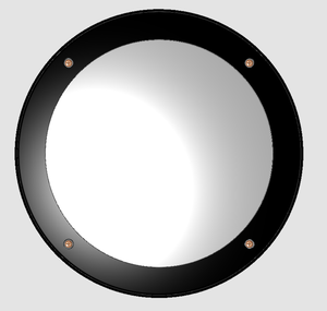 Dẫn ánh sáng Trần cho nhà lò vi sóng cảm ứng IK10 explosion-IP65 bằng chứng 3 CCT Nhiệt độ màu có thể điều chỉnh vách ngăn đèn - Product Image 2