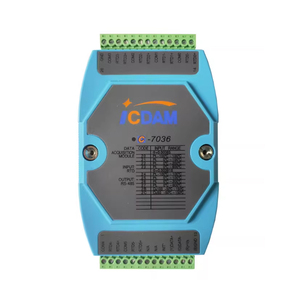Modulo di ingresso a resistenza termica a 23 fili a 6 canali C-7036 l'acquisizione dati del bus RS-485 compatibile con R-8036 - Product Image 1