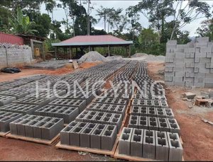 Hydraulic Pressure Automatic Hydroform <strong>Block</strong> Making <strong>Machine</strong> for Brick &amp; Concrete Imported From Jamaica - Product Image 5