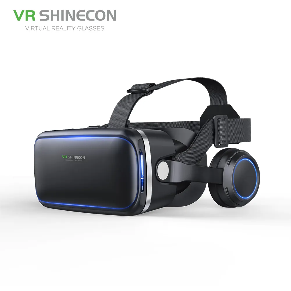 2023 Best promotion 3D Virtual Reality 3d video glasses player with headset gaming vr goggles with high quality