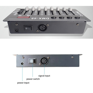 Mini controlador de DMX-48 para cabezales móviles LED PAR Light DJ Disco Efecto de iluminación Consola LED Matrix Tipo de luz - Product Image 5