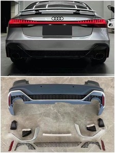 Yüksek performanslı Grille tarzı otomobil parçaları vücut kiti ön tampon gövde kiti A7 r için Grille ile Audi Grille 2019 2020 2021 2022 2023 2024 - Product Image 5