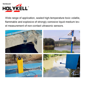 Holykell fábrica Ex Sensor de nivel de combustible ultrasónico Sensor de distancia de nivel ultrasónico - Product Image 4