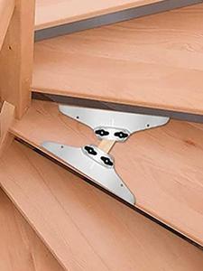 Stair Tread Template <strong>Set</strong>, Shelf Scribe Layout Tool Stair Step <strong>Scriber</strong> Replacement Template Steps Risers Clamp Plates - Product Image 6