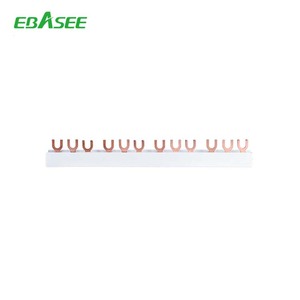 EBASEE Forked <strong>Busbar</strong> 30mm <strong>U</strong> <strong>Type</strong> <strong>Busbar</strong> 1p 2p 3p <strong>4p</strong> 63A Comb <strong>Busbar</strong> - Product Image 1