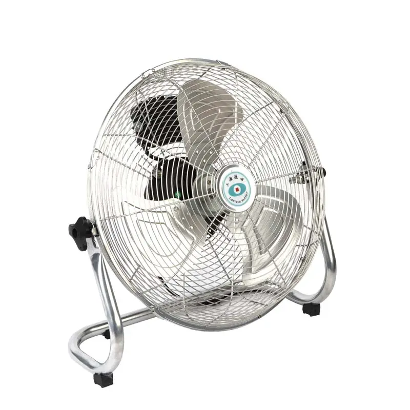 Ventilatore da pavimento elettrico industriale ad alta velocità portatile commerciale all'aperto 10 12 16 18 20 pollici