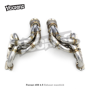 OEM ส่วนหัวท่อร่วม Opf สำหรับ Ferrari 458 4.5 2013-2016 SUS304แม้เครื่องยนต์มีความยาวเท่ากัน4-1Type ท่อไอเสียสแตนเลส downpipe - Product Image 2