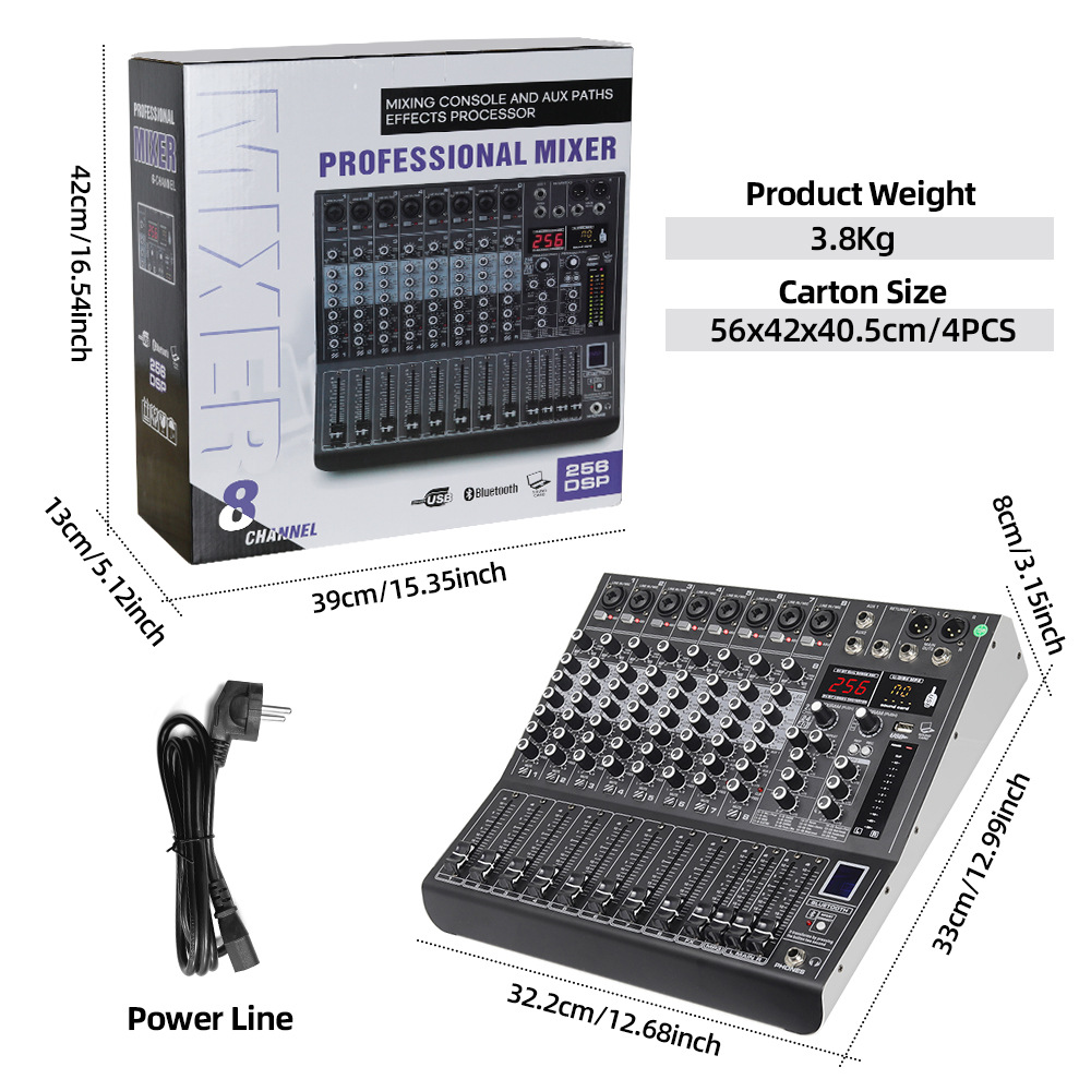 8-way 256dsp (European)