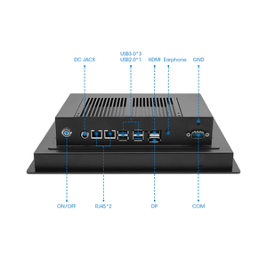<span class=keywords><strong>7</strong></span> pouces nouveau processeur Intel J6413 haute luminosité 1000 Nit large température AIO montage mural industriel écran tactile panneau Pc - Product Image 6