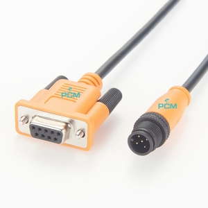 NMEA 2000, CANopen, Devicenet connettore circolare M12 5 pin maschio a DB9 femmina può Bus data logger cavo terminale per sensore - Product Image 3