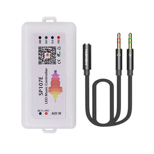 ESann SP107E แอปพลิเคชั่นฟันสีฟ้า RGB ที่ตั้งโปรแกรมได้,แถบไฟ Led พิกเซลเพลงสำหรับ WS2812 WS2801แถบ Led สีความฝัน - Product Image 1