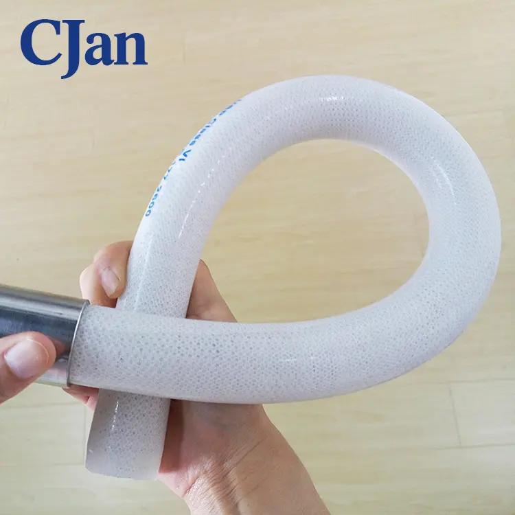 CJFLEX Thực Phẩm Silicone Dây Ống Cấp Thực Phẩm Helix Ống Nhiệt Độ Cao Silicone Ống Chịu Nhiệt Độ Cao Silicone Hose