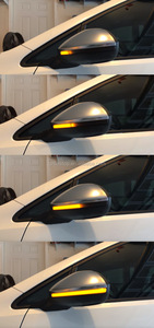 LEDダイナミックターンシグナルライトカーリアビューサイドミラーインジケータランプ用LINCOLN CORSAIR用 - Product Image 3