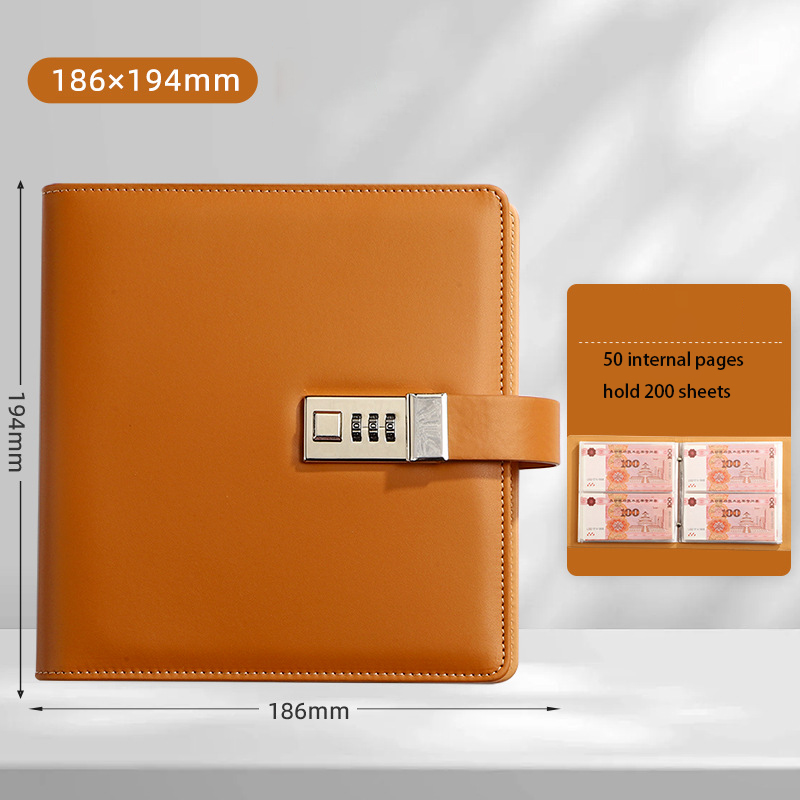 Marrón con cerradura