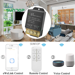 220V 30A Ewelink modulo relè WiFi Controller 1 canale 2.4g telecomando senza fili di lavoro con Alexa Google Home - Product Image 5