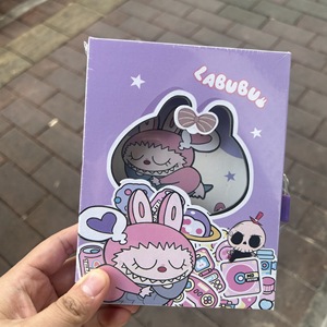 2025 New Labubu Password <strong>Notebook</strong> Cute Bubble Mart <strong>Notebook</strong> <strong>with</strong> Small <strong>Lock</strong> <strong>Notepad</strong> - Product Image 3