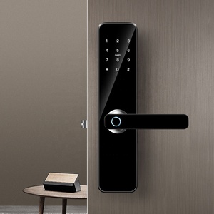 Smart Digital Lock Finger abdruck leser Tastatur Aluminium für Holz WiFi Fernbedienung IP Connectivity Cloud für Home Hotel - Product Image 5