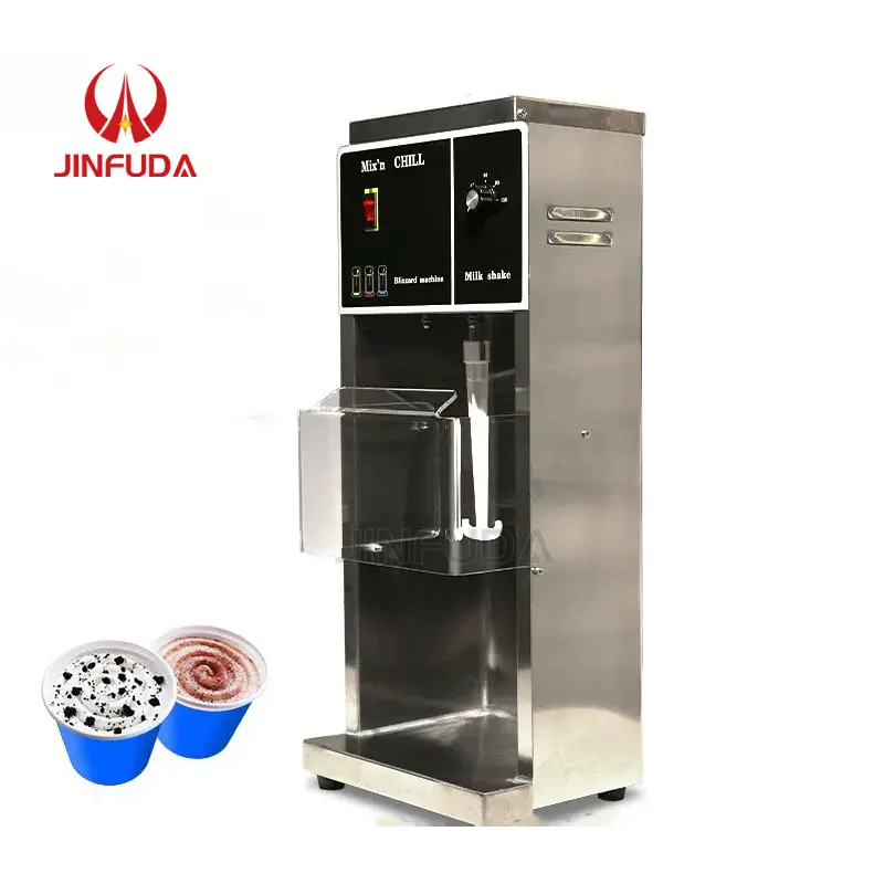 Máquina de sorvete macio Blizzard, misturador de frutas, mistura de sorvete, máquina de fabricação McWhirl Blizzard DQ