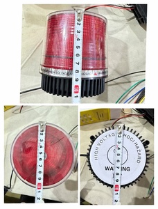 发光二极管警示灯汽车闪烁亮圆形安全信号灯12V/24v频闪灯 - Product Image 5