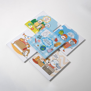 หนังสือการศึกษาของเด็กที่กำหนดเอง | กระดาษแข็งรีไซเคิล FSC & ปกแข็ง | การเรียนรู้ของเด็กวัยหัดเดิน/การสอนก่อนวัยเรียน - Product Image 1