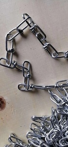 High-performance US Type Double Loop Weldless Knotted D <strong>Chain</strong> for Decorative - Product Image 5