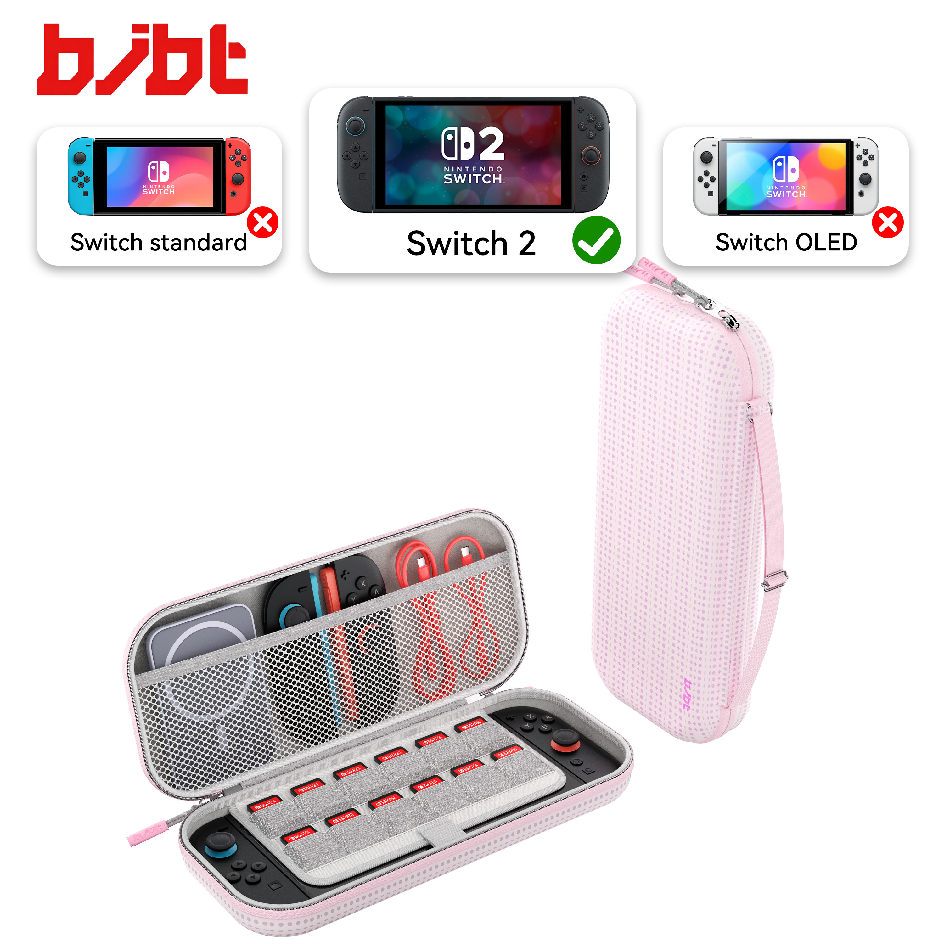 O+O- Rosa para Switch 2