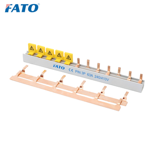 FATO Pin-Type U-Type I-Type U-Type MCB ทองแดง busbar 1P 2P 3P 4P ฉนวนป้องกันไฟบาร์สายไฟใช้ในครัวเรือนและโรงงาน - Product Image 5