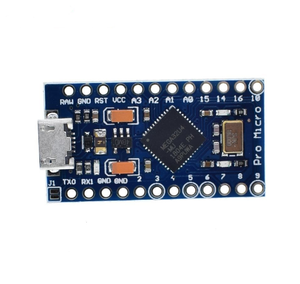 Pro Micro ATmega32U4 5V 16MHz sostituire ATmega328 per Arduino Pro Mini con 2 fila Pin intestazione per Leonardo Mini interfaccia Usb