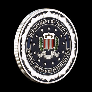 Department of Justice Style Challenge Coin <strong>Federal</strong> Emblem Commemorative Coin for Collection - Product Image 2