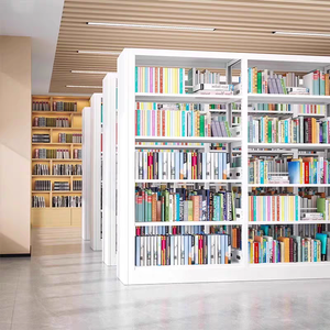 Kệ sách kim loại kệ sách thép kệ sách thư viện Kệ sách 5 tầng kim loại kệ sách kim loại khung kệ sách - Product Image 3