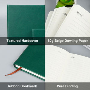Wholesale <strong>Customized</strong> Printed Logo Hardcover <strong>NoteBook</strong> A5 A6 Waterproof Leather Journal <strong>Notebook</strong> With <strong>Elastic</strong> <strong>Strap</strong> - Product Image 3