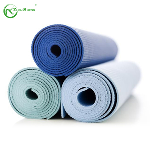 Zhensheng Manufacturer Single Dual Color <strong>Good</strong> Rebound Eco-friendly Economic High Quality Customized Color PVC Yoga <strong>Mat</strong>