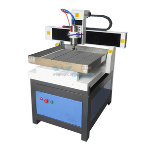 3D CNC маршрутизатор 6060 небольшой DSP CNC маршрутизатор 4 оси синий CNC Маршрутизатор Инструменты - Product Image 6