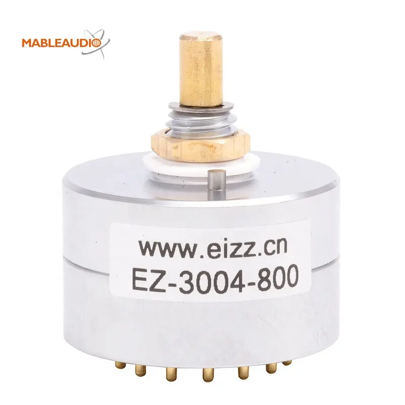 MAME0063 EIZZ di alta qualità 3 poli 4 posizione interruttore di segnale DIY attenuatore potenziometro Volume