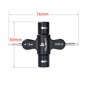 IFlight <span class=keywords><strong>Quad</strong></span> M3M5レンチ1.5mm/2mmプロップドライバーラチェットベアリングRCドローン<span class=keywords><strong>FPV</strong></span>レーシングUAV用の一方向ベアリングツール内蔵