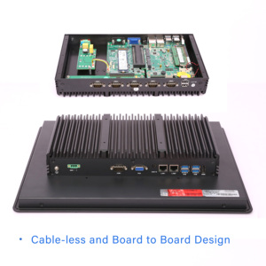 CESIPC Panel PC Industrie PC Lüfter los J6412 i3 i5 i7 IPC mit Win10 OS IP65 Staub dicht für den industriellen Einsatz - Product Image 2