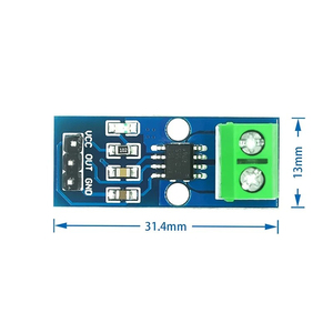新しいACS712ホール電流センサーモジュール範囲5A20A30A電流検出ボードACS724電子モジュールキット - Product Image 3