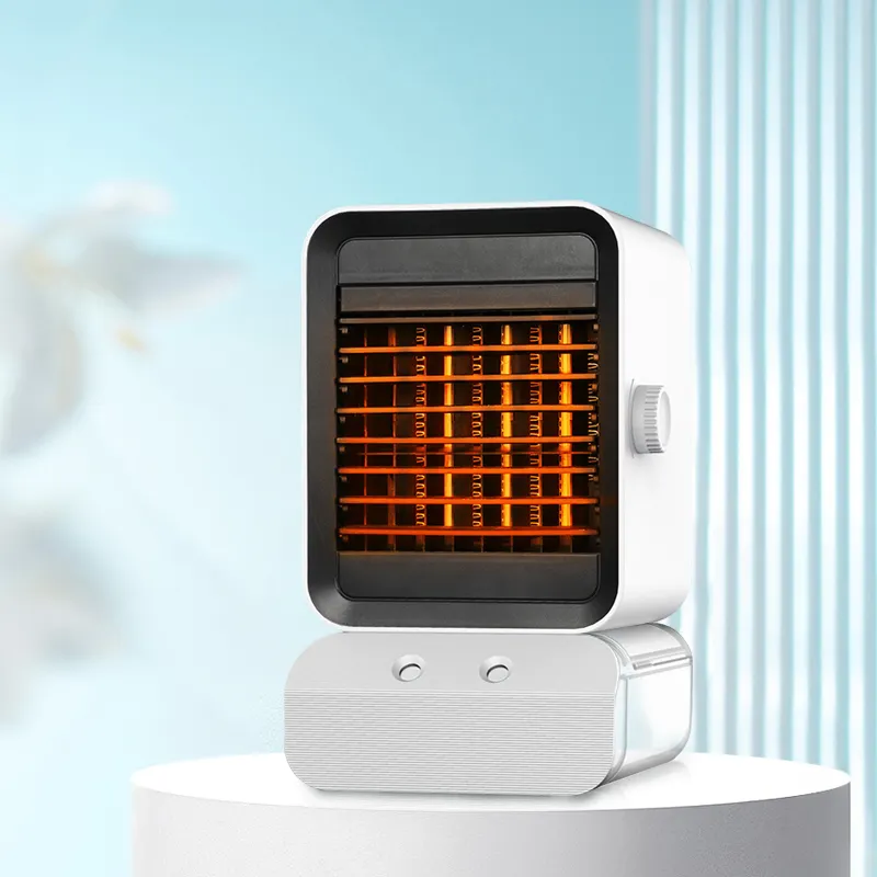 Mini Warme En Koude Desktop Waterkoeling En Verwarming Airconditioning Ventilator
