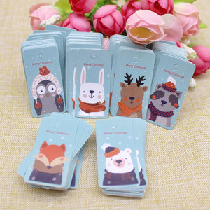 Cuerdas de papel Kraft hechas a mano, etiquetas colgantes de amor para ropa, dulces/REGALO/galletas, etiquetas de precio de cartón para - Product Image 5