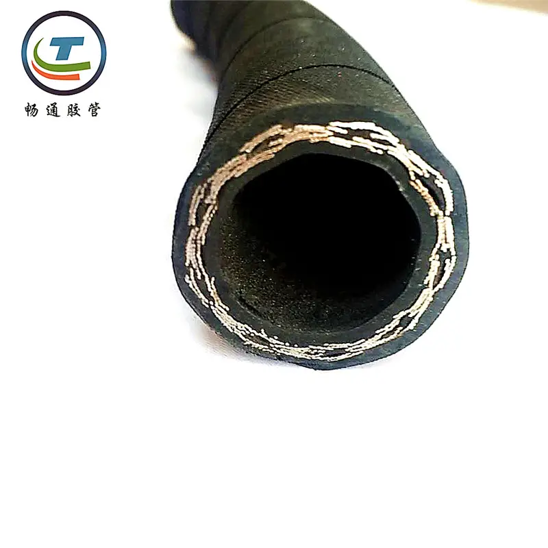 SAE 100 R12 with flame resistant and MSHA approved High pressure DN19 Tractor reinforced spiral hydraulic rubber hose