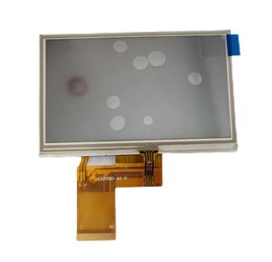 Display LCD da 4.3 pollici TFT 480*272 risoluzione resistivo Touch modulo Display per più applicazioni - Product Image 1