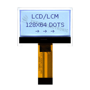 Enrich Detector LCD Proveedor Shenzhen 1,7 Pulgadas 128x64 Pantalla gráfica FPC Dot Martix Módulo LCD - Product Image 3