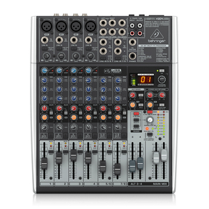 USB-аналоговая консоль Behringer X1204, 12 входов с 24-битным процессором Multi-FX и музыкальным оборудованием с USB и аудиоинтерфейсом - Product Image 2